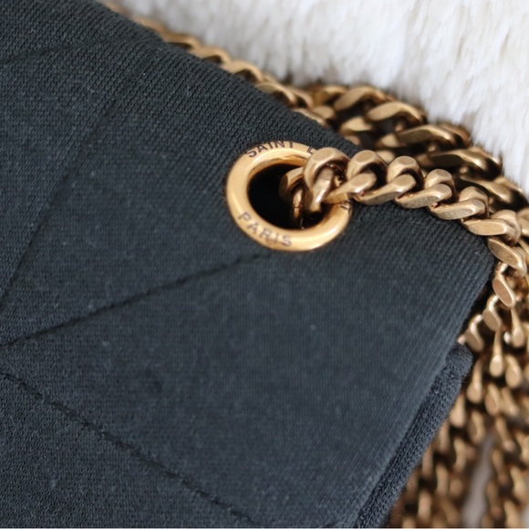 Rare Authentic Saint Laurent Jamie Jersey, Algae/Bronze - Picture 6 of 11